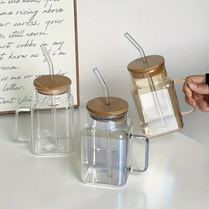 500ml Square Glass Tumbler Regular