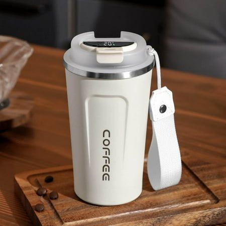 Smart Temperature Display Stainless Steel Thermos Mug – 510ml