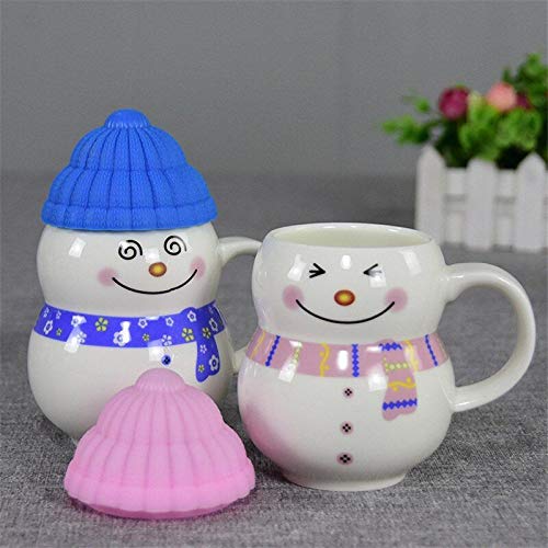 Snowman Ceramic Mug with Silicon Cover