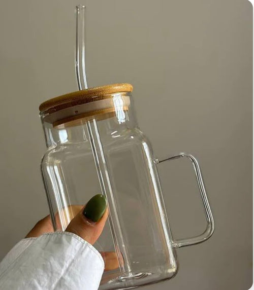 500ml Square Glass Tumbler Regular