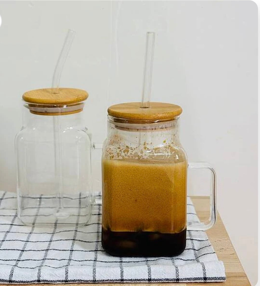 500ml Square Glass Tumbler Regular