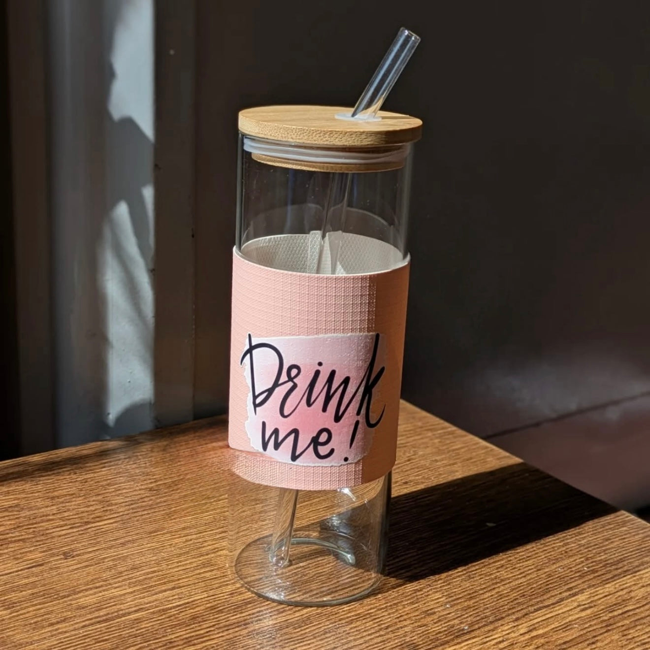 Drink Me Glass Cup – Pastel Edition- 450 ml