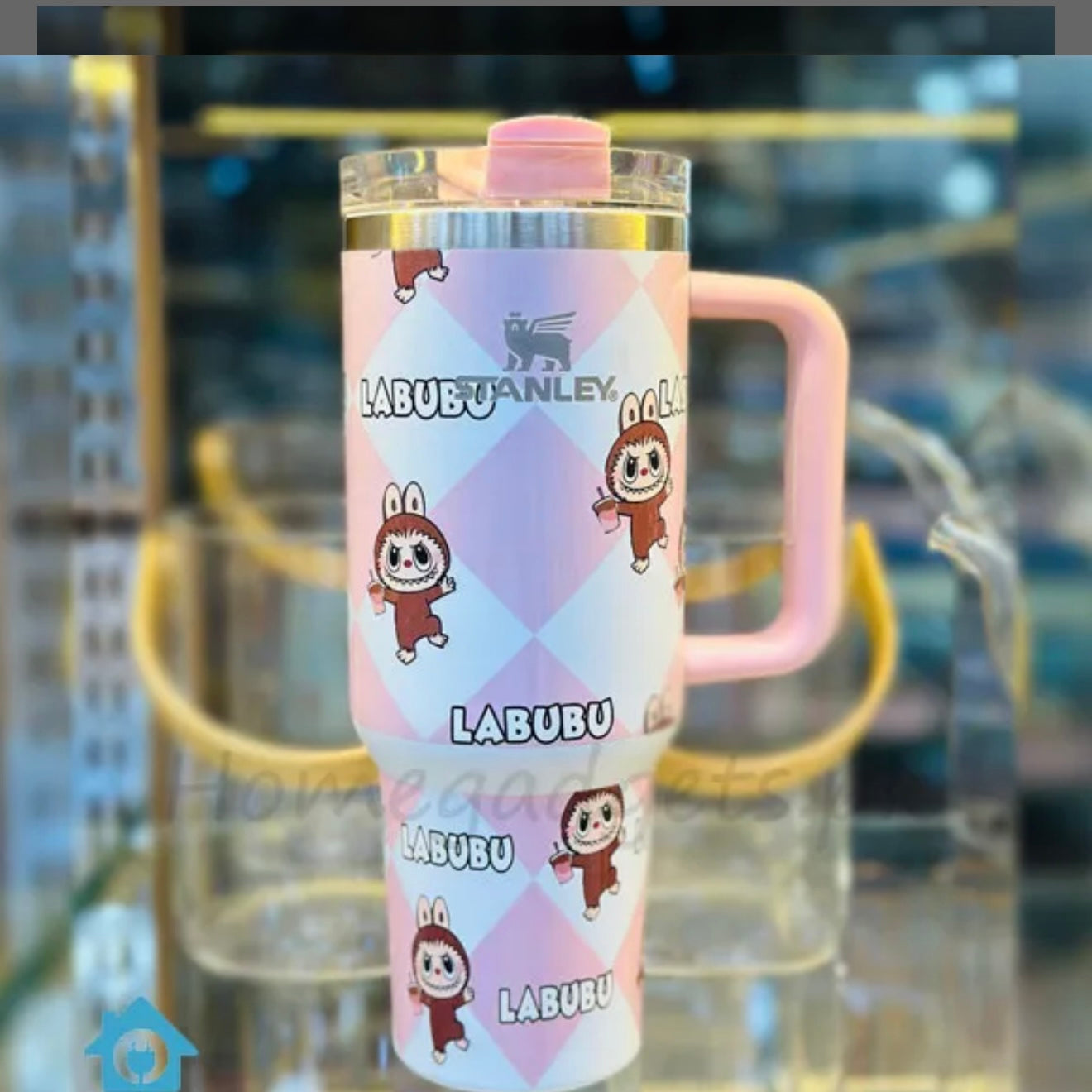 Labubu Stanley Cup – Cute Stainless Steel Tumbler