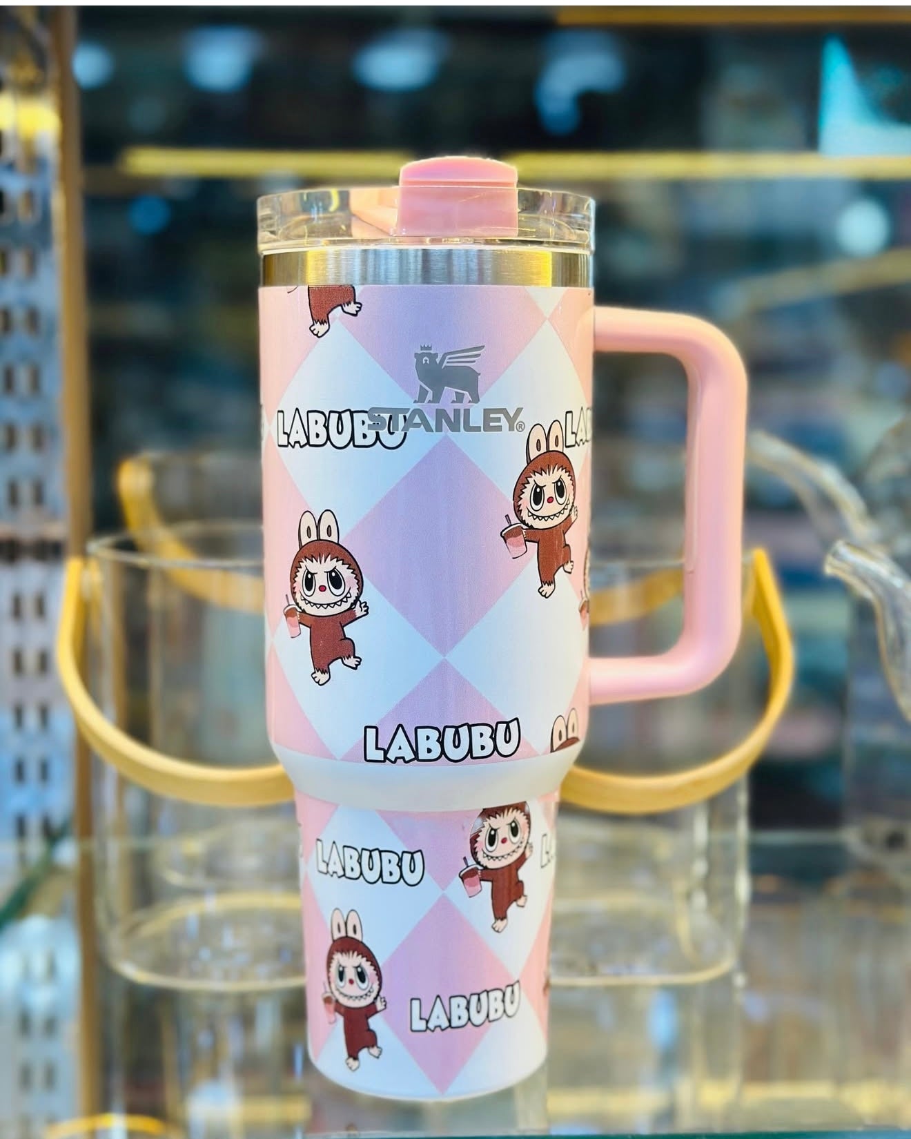 Labubu Stanley Cup – Cute Stainless Steel Tumbler
