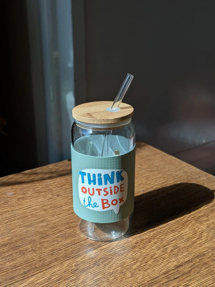 Can Glass with Sleeve