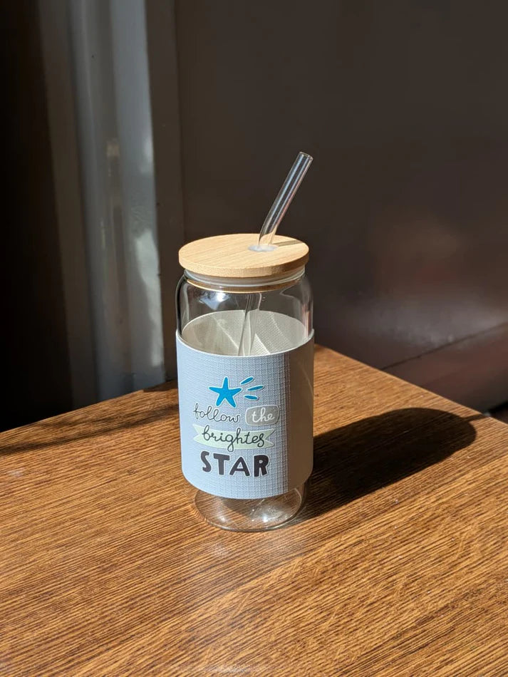 Can Glass with Sleeve